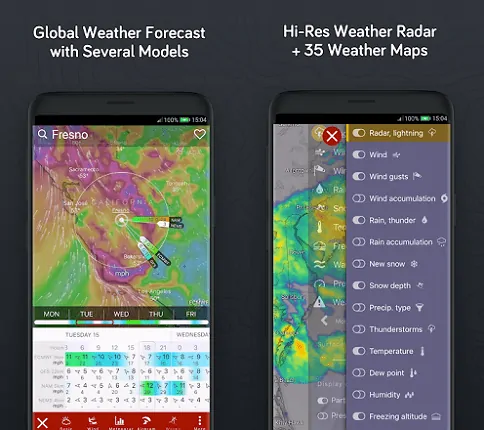 Windy.com -Страница-приложения-какое-лучшее-погодное-приложение-для-Android
