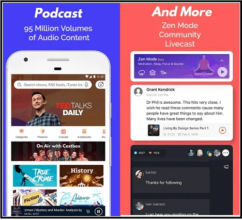 Castbox-Uygulama-Sayfası-hangisi-Android için-en iyi-podcast-uygulaması