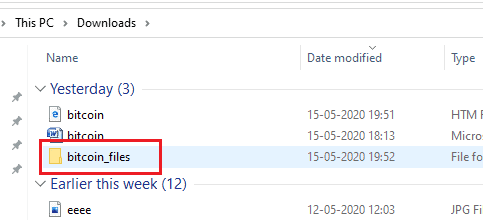 Archivos descargados de MS Word