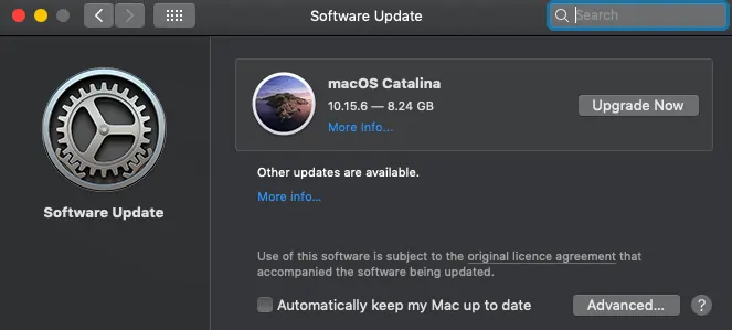 activați vizibilitatea hard diskului extern pe actualizările mac-Check