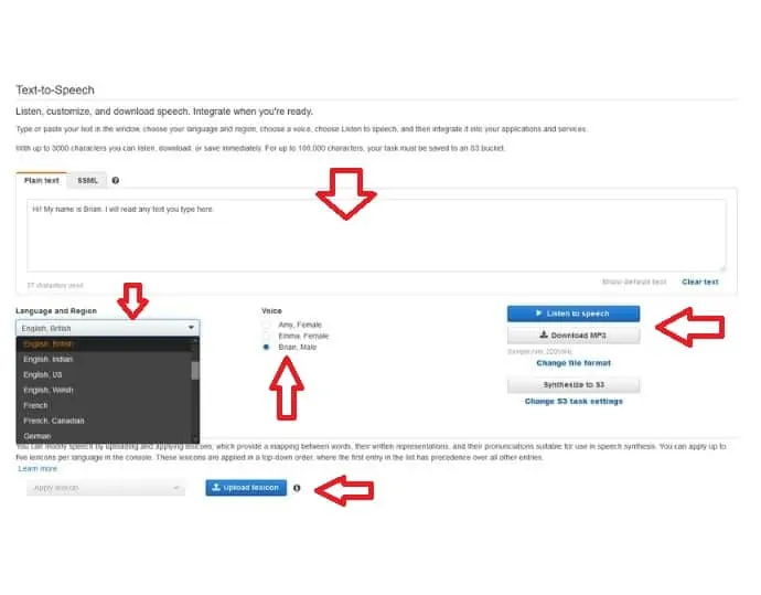 Paso 4 Ingrese el texto, configure los ajustes y exporte