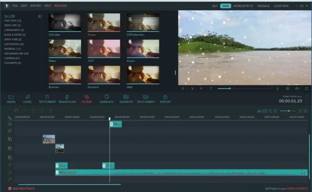 Pembuat tayangan slide Wondershare Filmora9 menambahkan musik