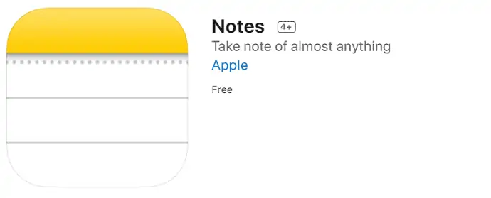 Notatki Apple