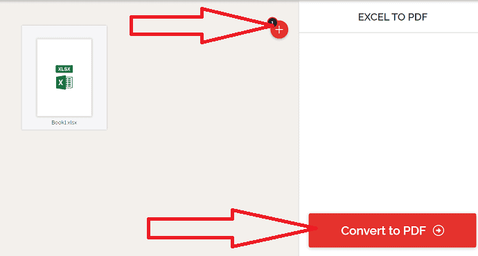 انقر فوق خيار التحويل إلى PDF