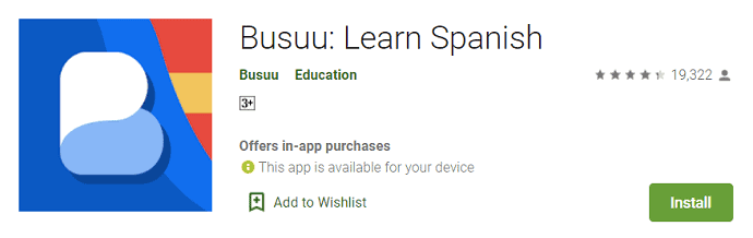Busuu: Aprenda espanhol