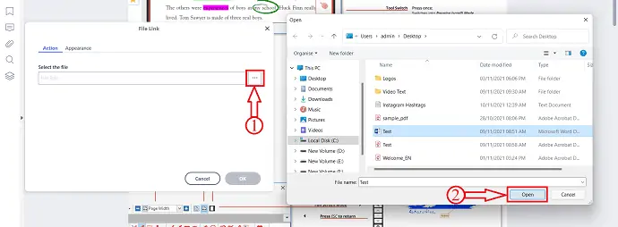 Wählen Sie Word in Wondershare PDFelement – Word in PDF einfügen