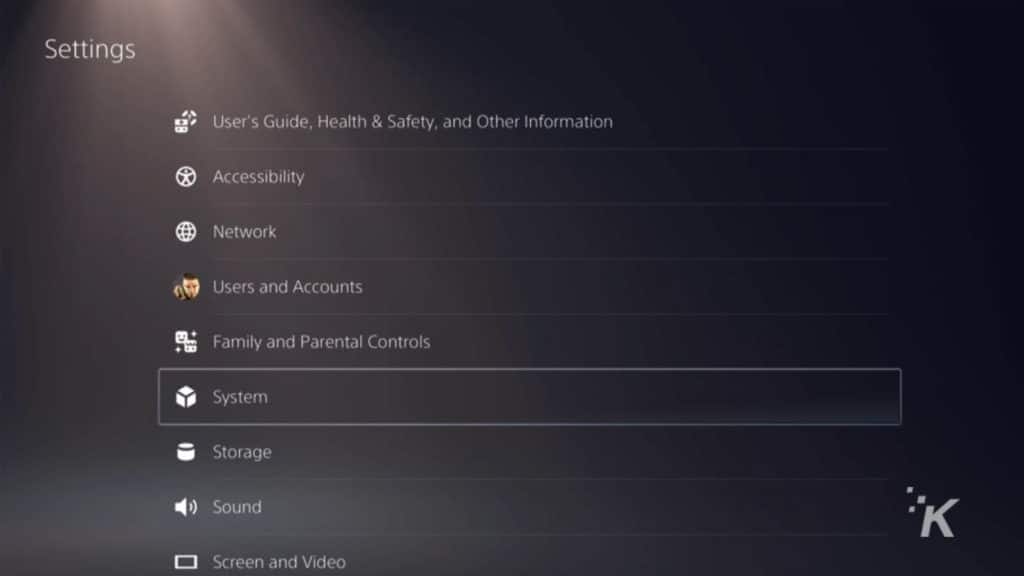 Playstation 5 cum se actualizează ecranul sistemului
