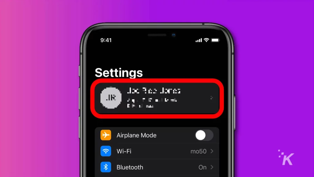 setări ios ID Apple