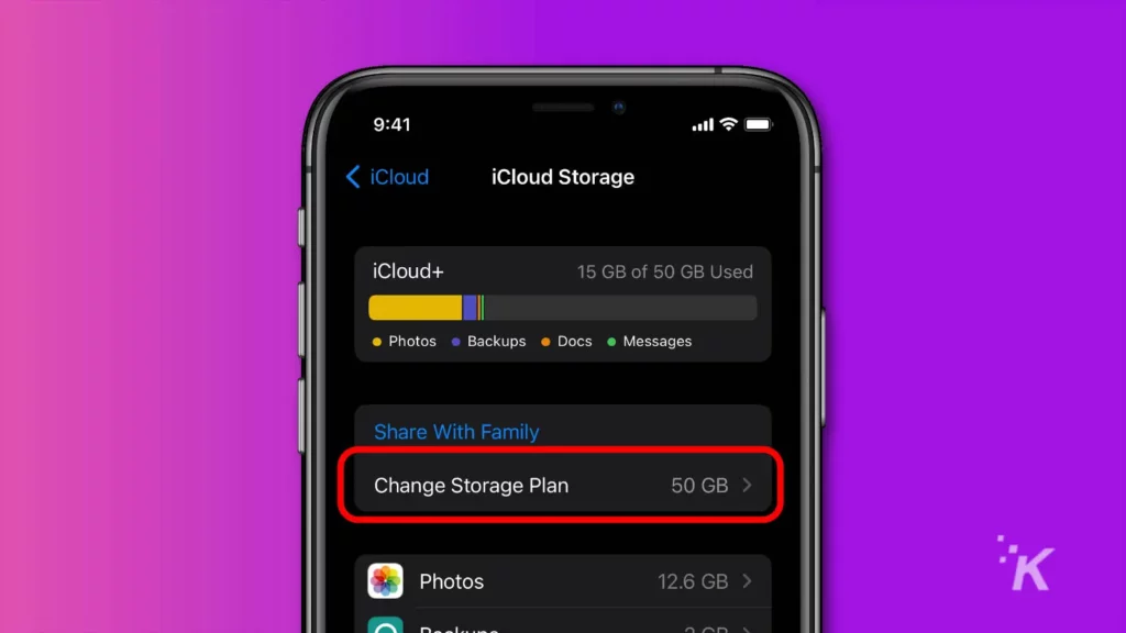 ios icloud schimba planul de stocare