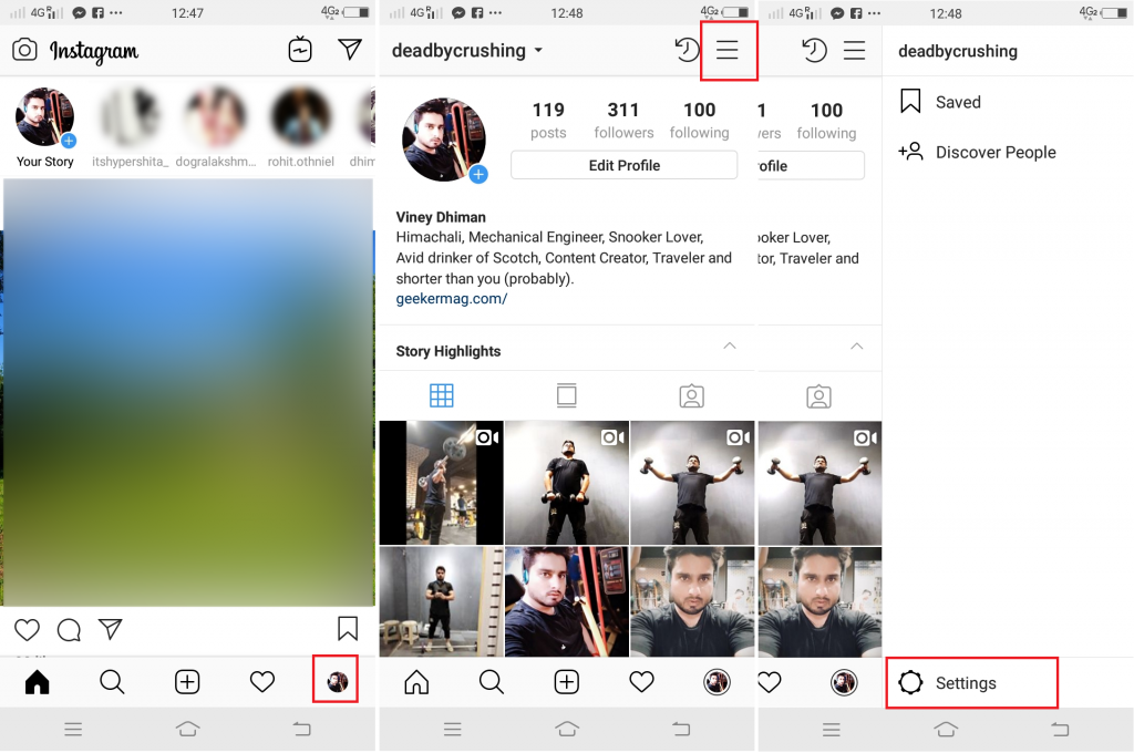 instagramda birinin engelini kaldırma