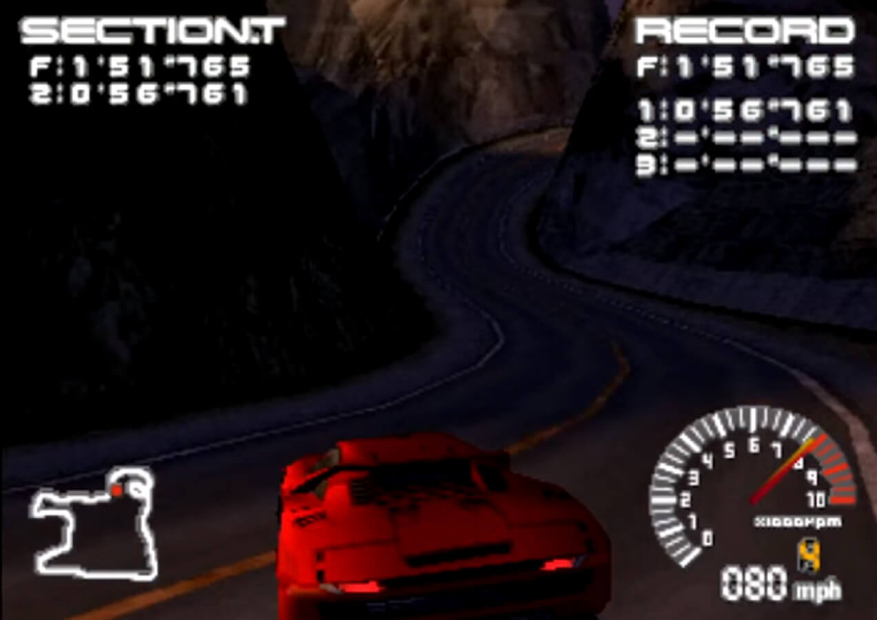 ridge racer playstation classico