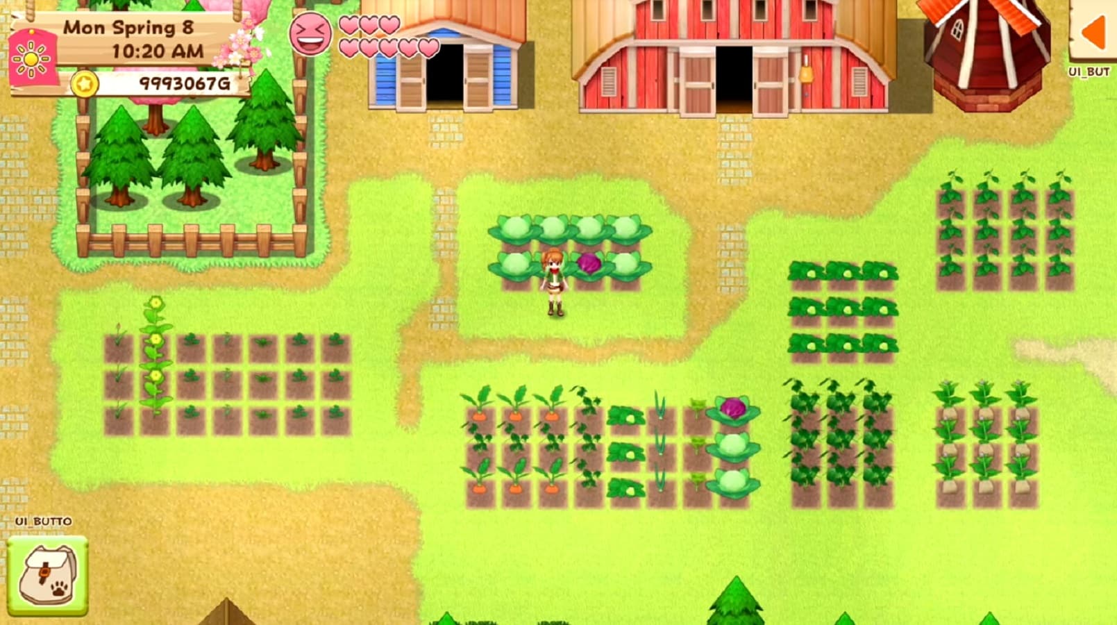 gameplay panen cahaya harapan bulan