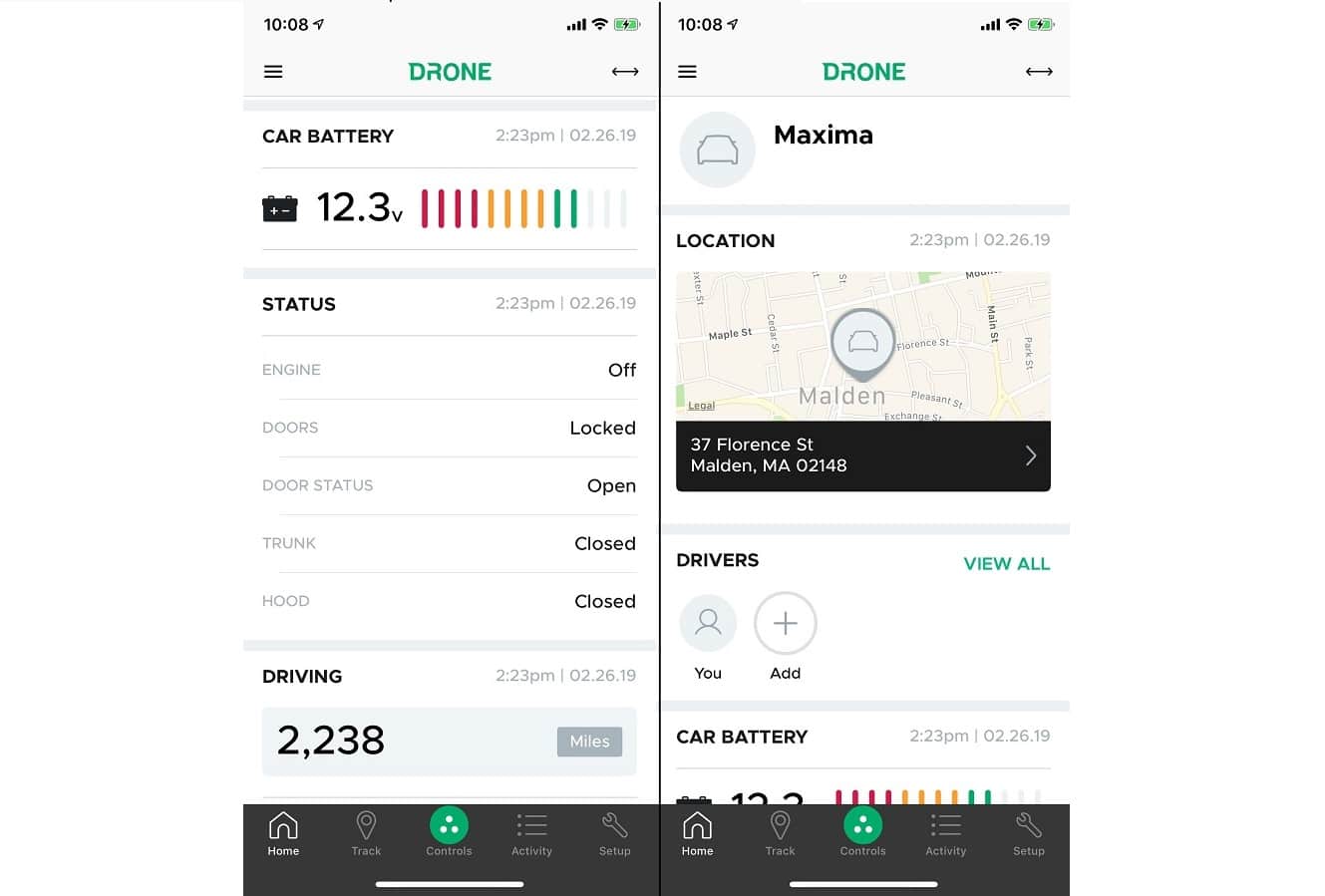 aplicación de inicio remoto dronemobile