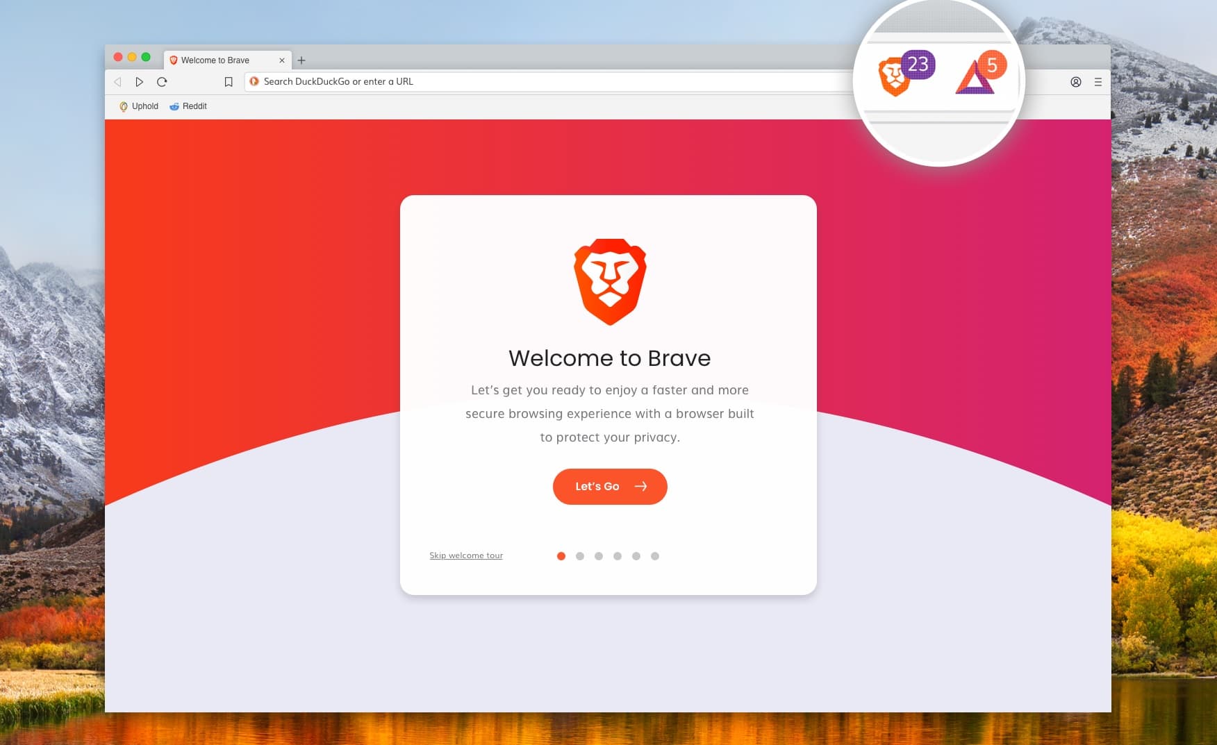 navigateur courageux sur mac vs google chrome