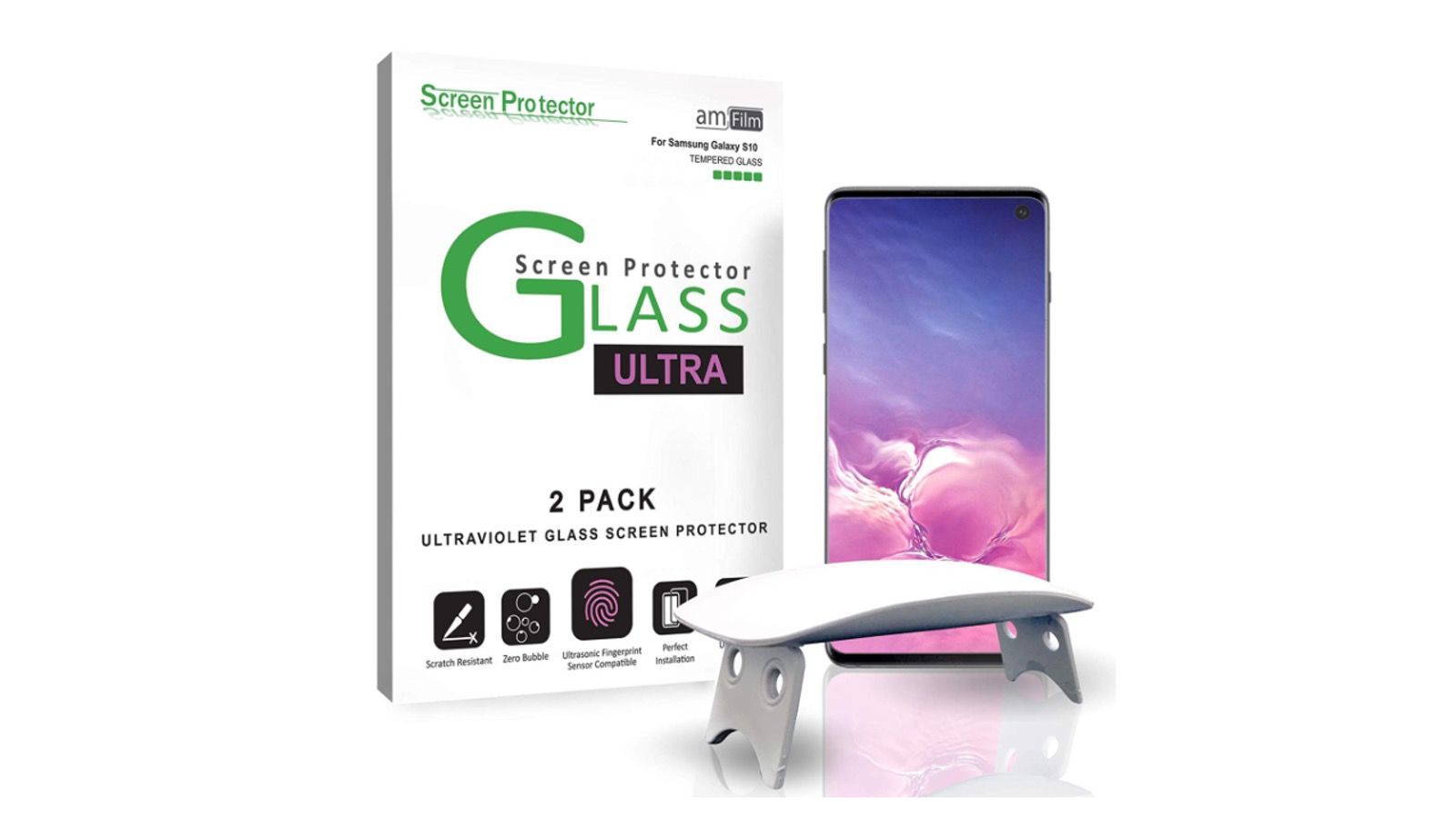 mejor protector de pantalla samsung galaxy s10