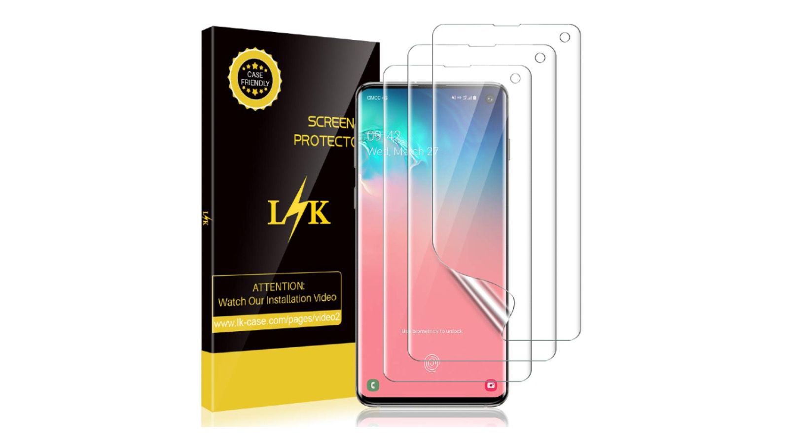 mejor protector de pantalla samsung galaxy s10