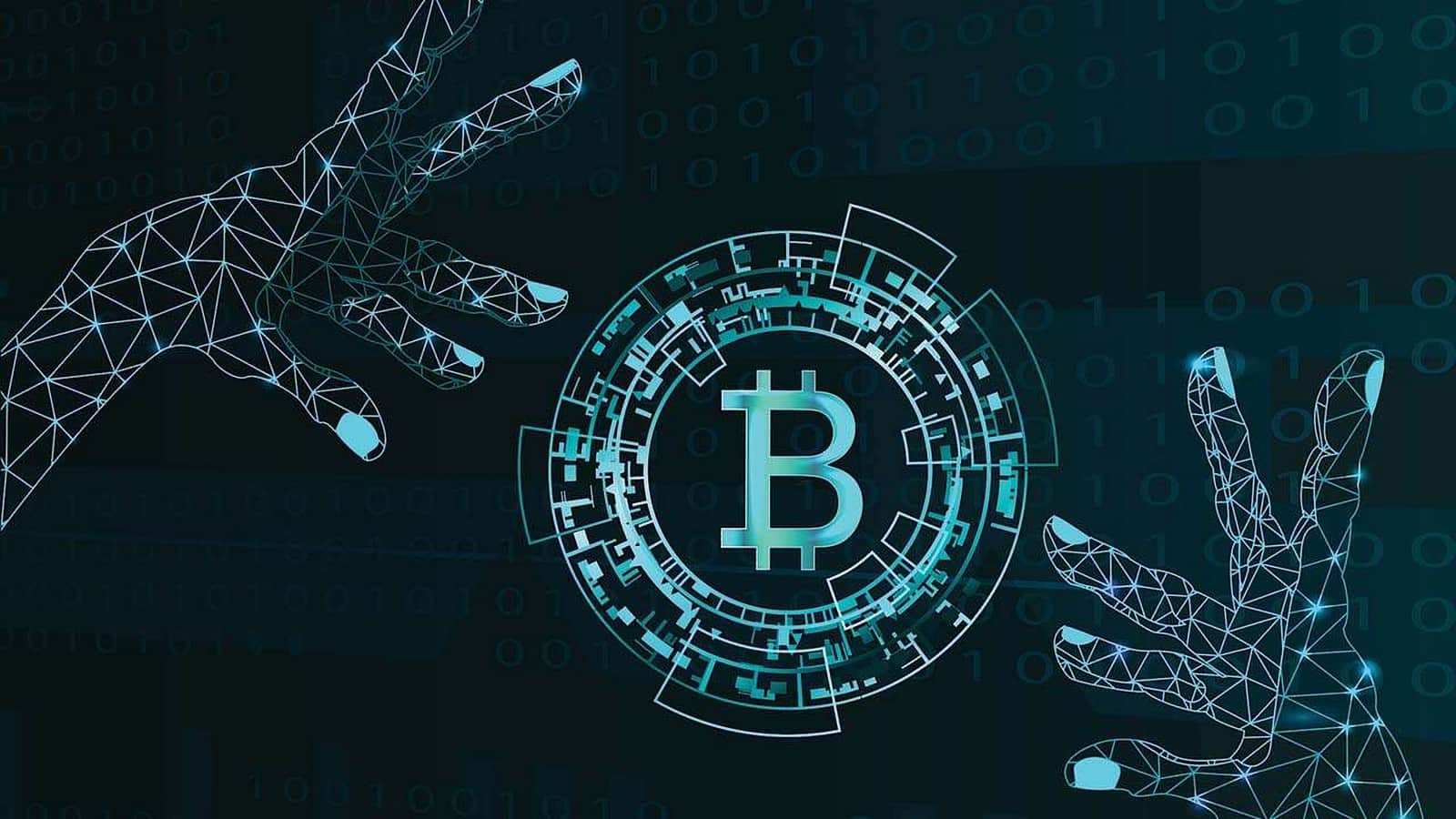 imagen digital de bitcoins