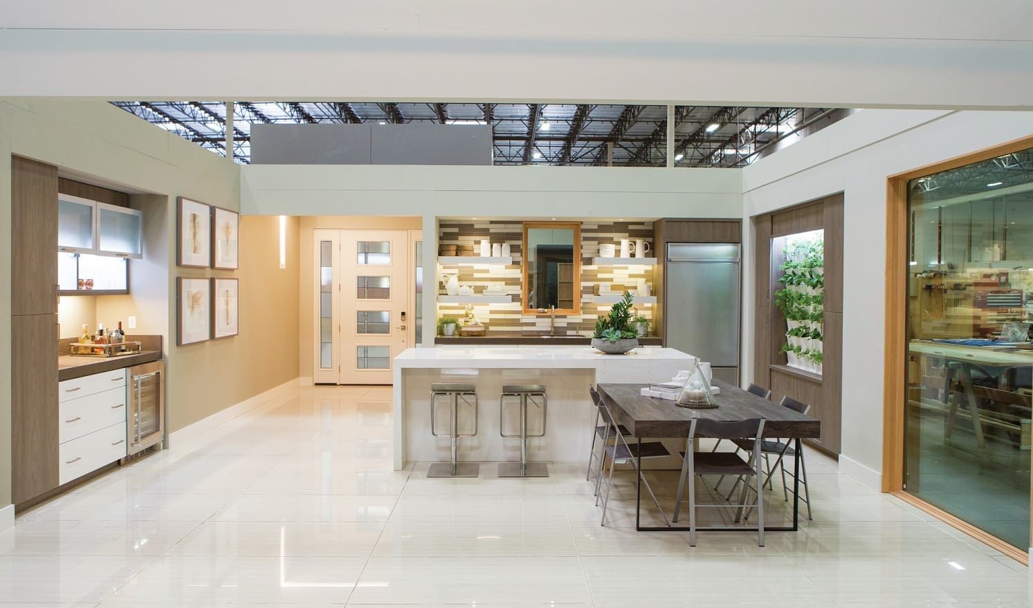 المنزل الذكي kb home projekt يعرض المنزل الذكي للمستقبل