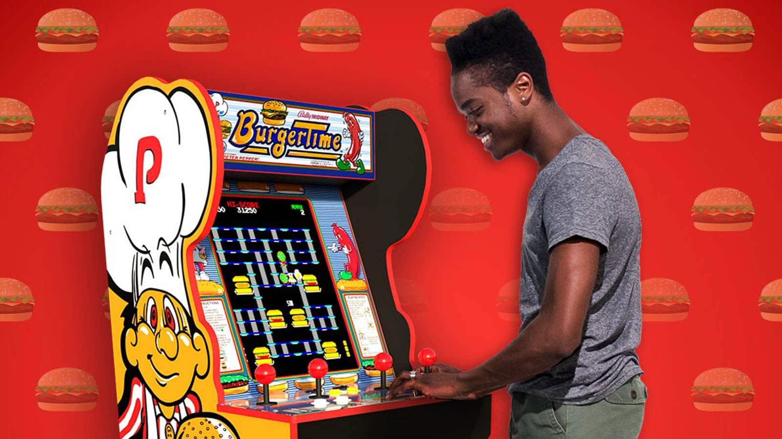 burgertime arcade1up