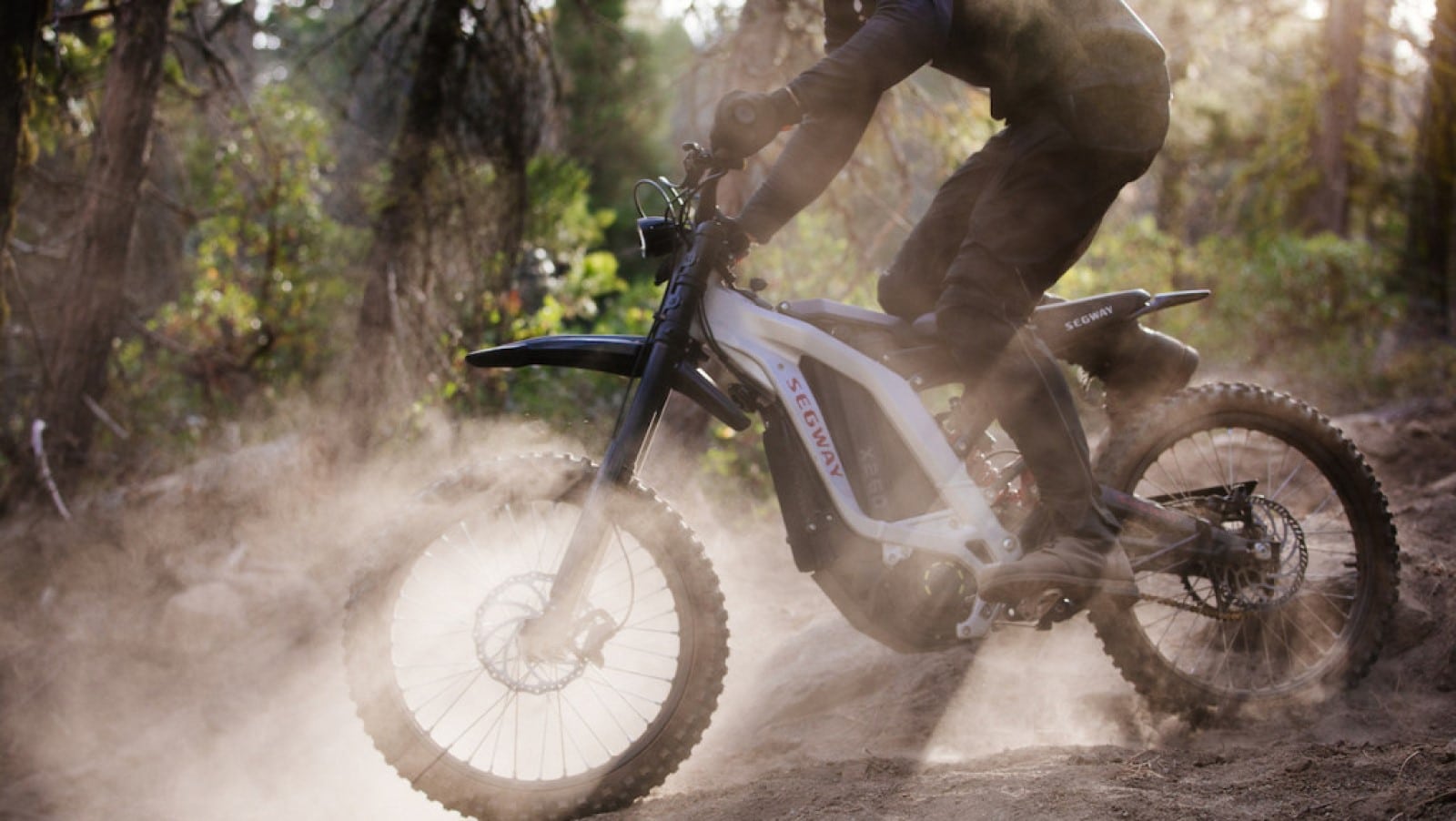 Campaña de crowdfunding segway dirtbike on trail