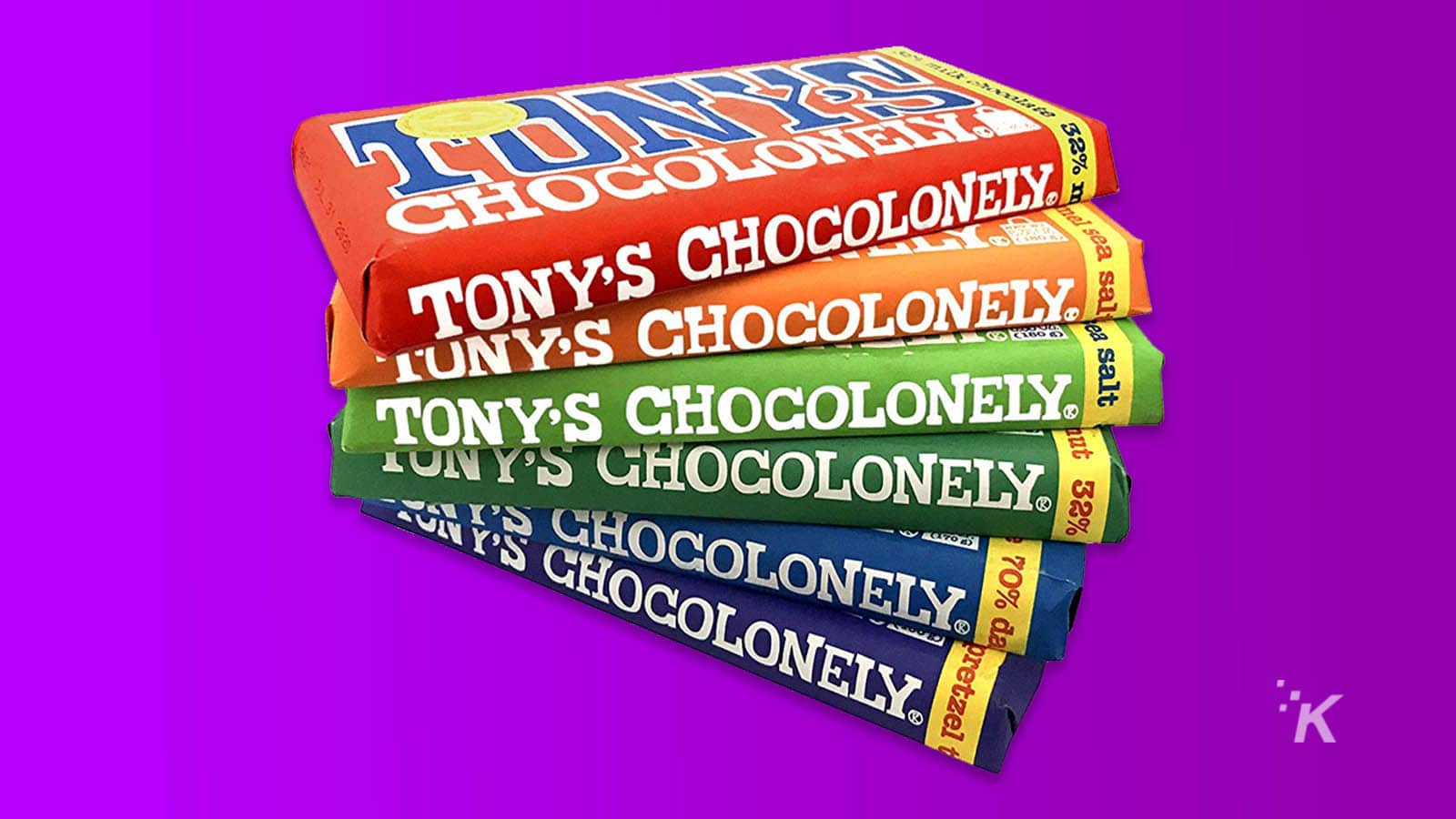 barra de chocolate tonys
