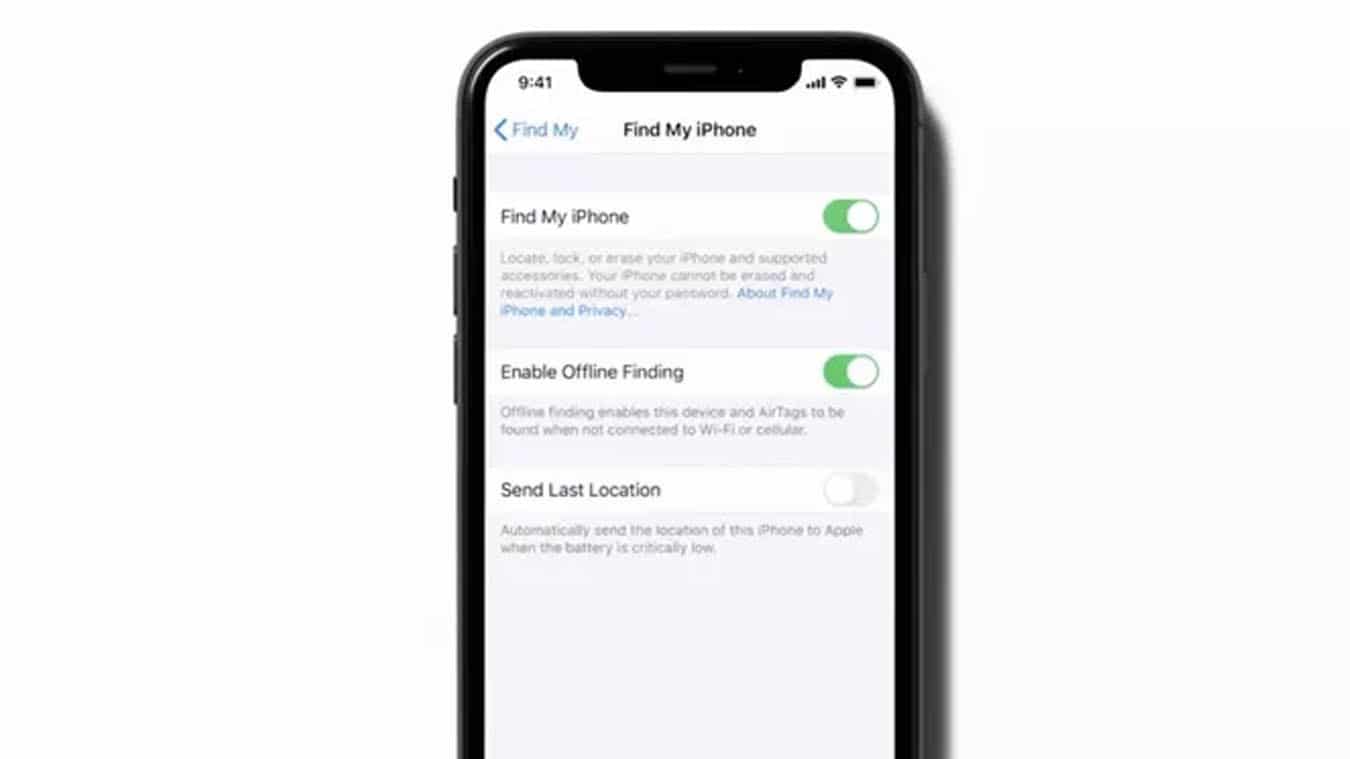 iphone'daki hava etiketleri