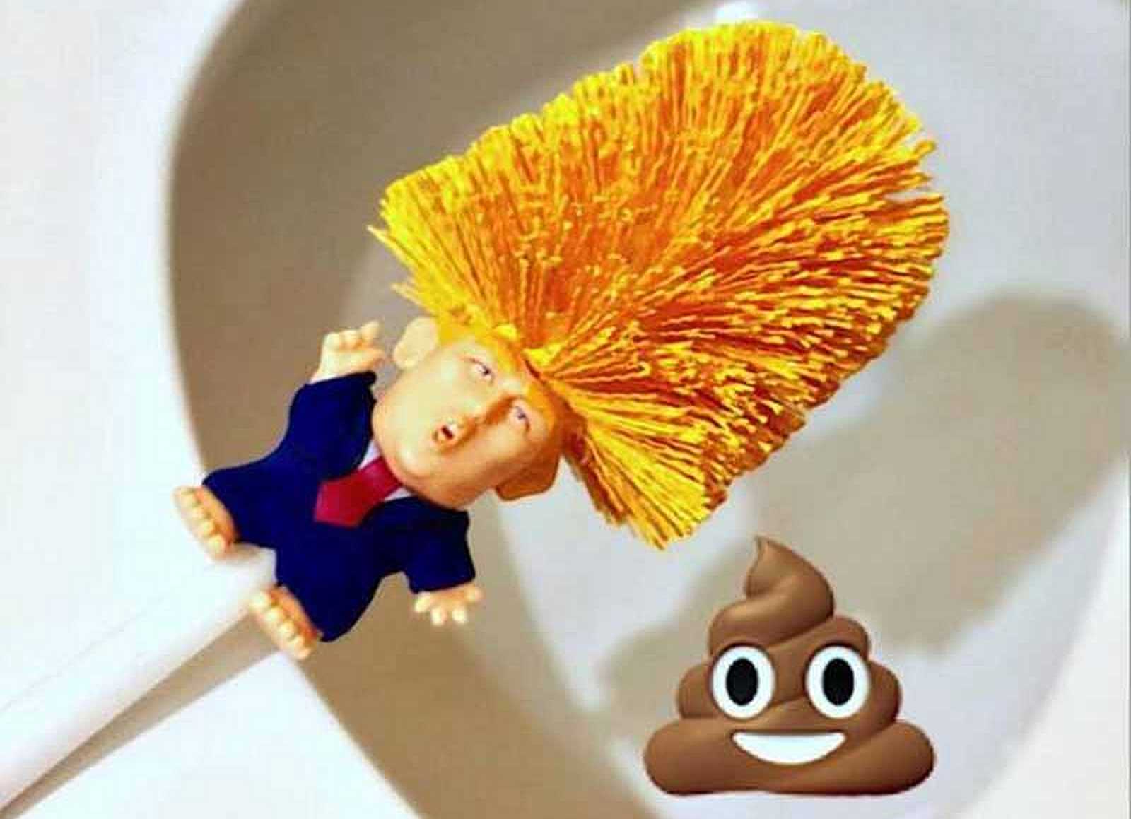 Detergente per WC Donald Trump