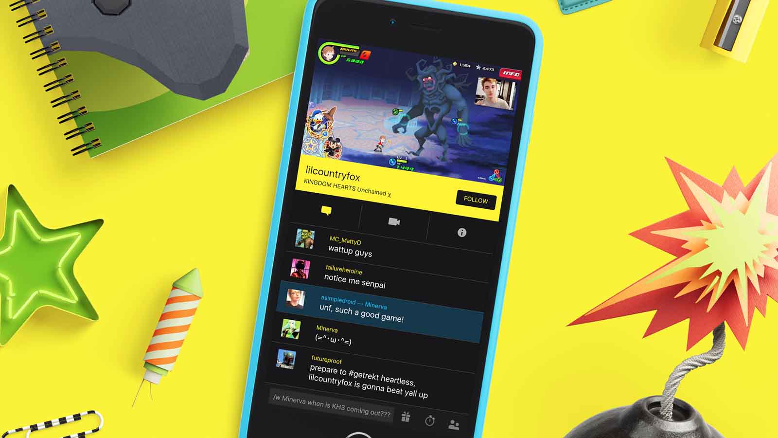 aplikacja do przesyłania strumieniowego mobcrush