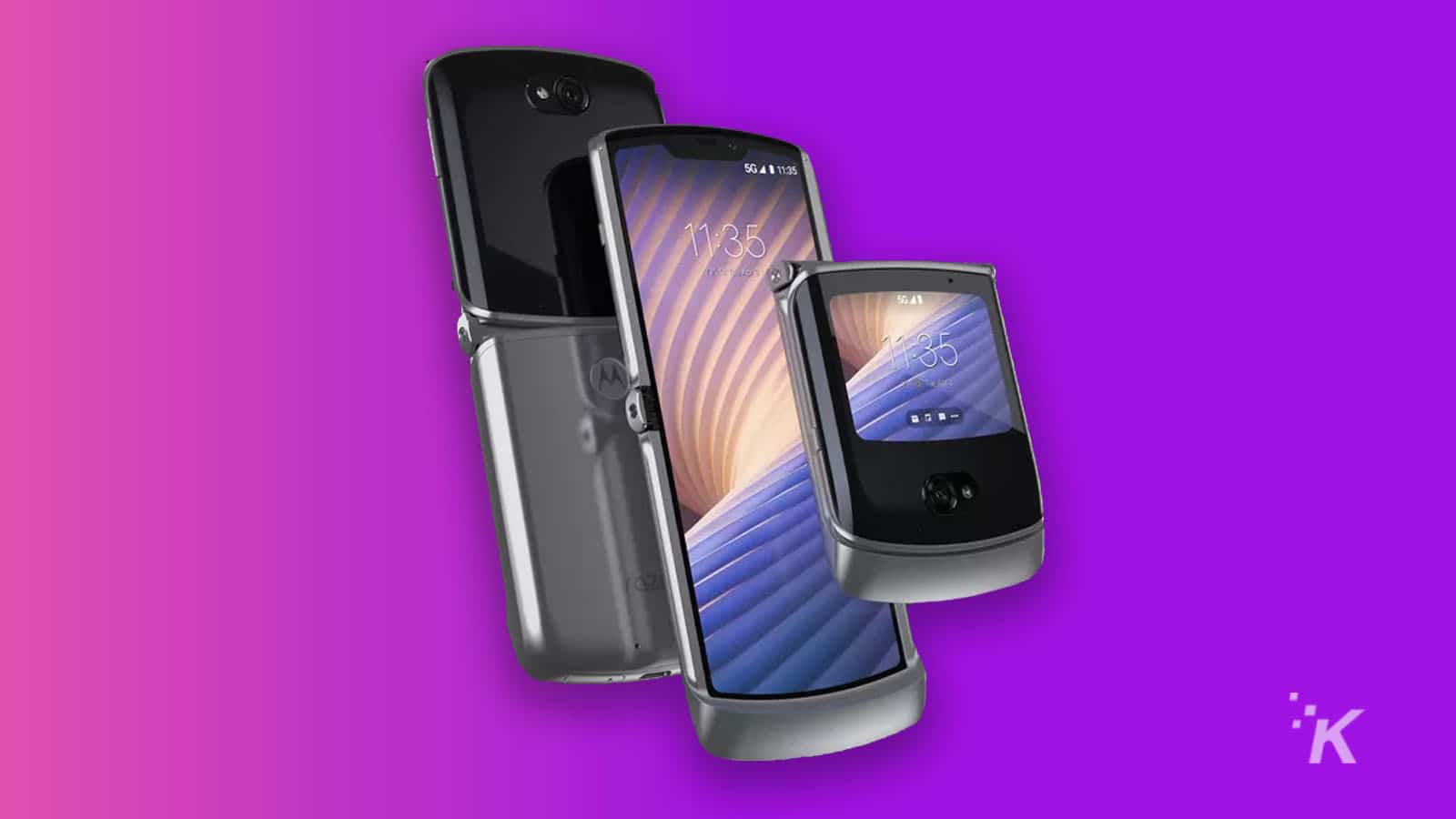 Telefono pieghevole motorola razr 5g