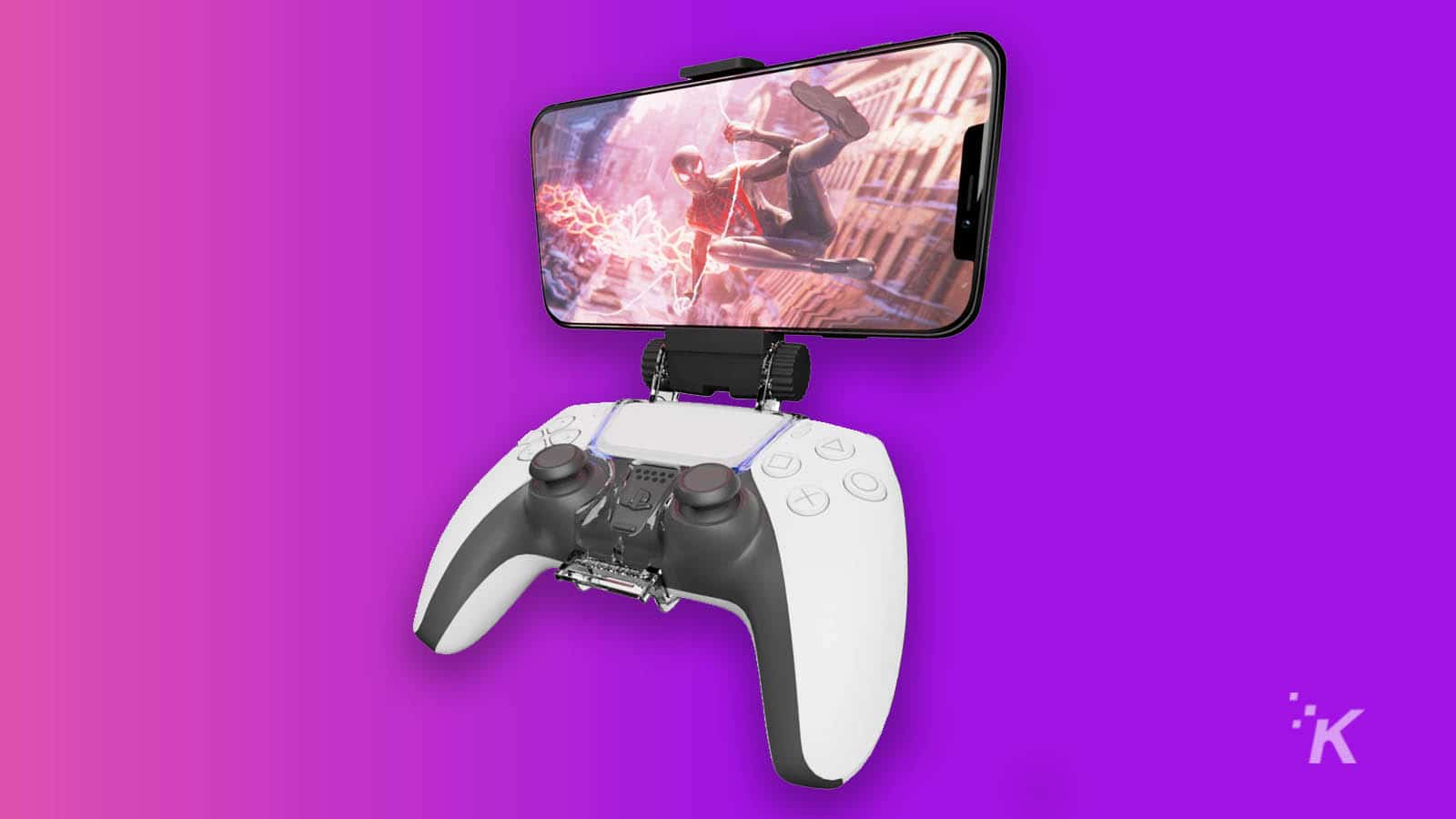 uchwyt do telefonu kontrolera ps5
