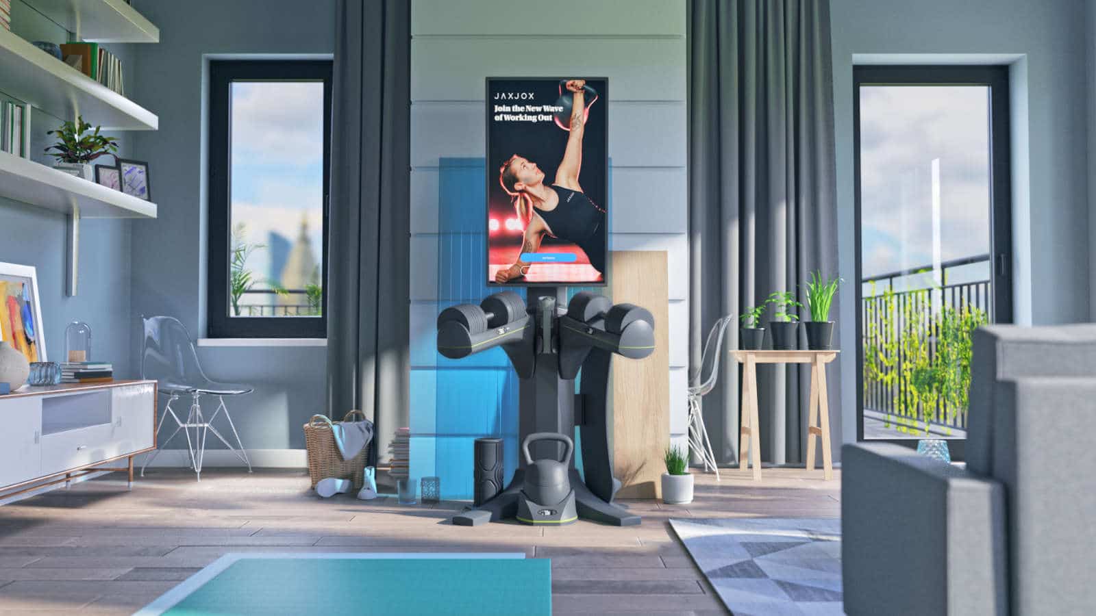 Centro fitness interattivo jaxjox
