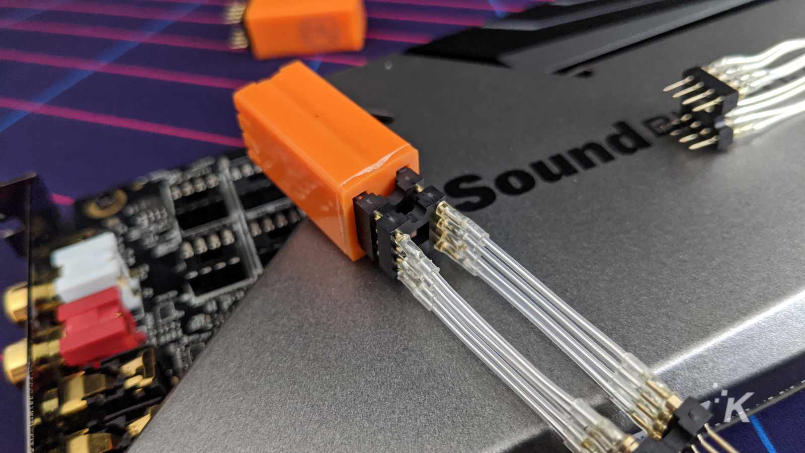 Karta dźwiękowa soundblaster ae9 z wzmacniaczem operacyjnym Burson do komputera