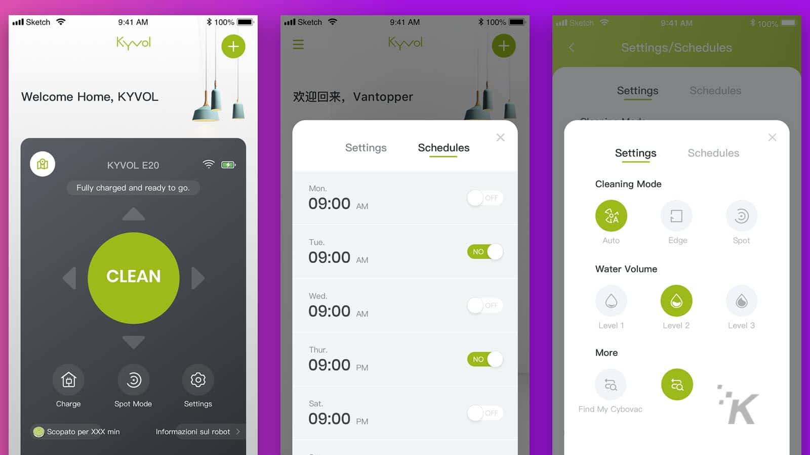 app kyvol per robovac