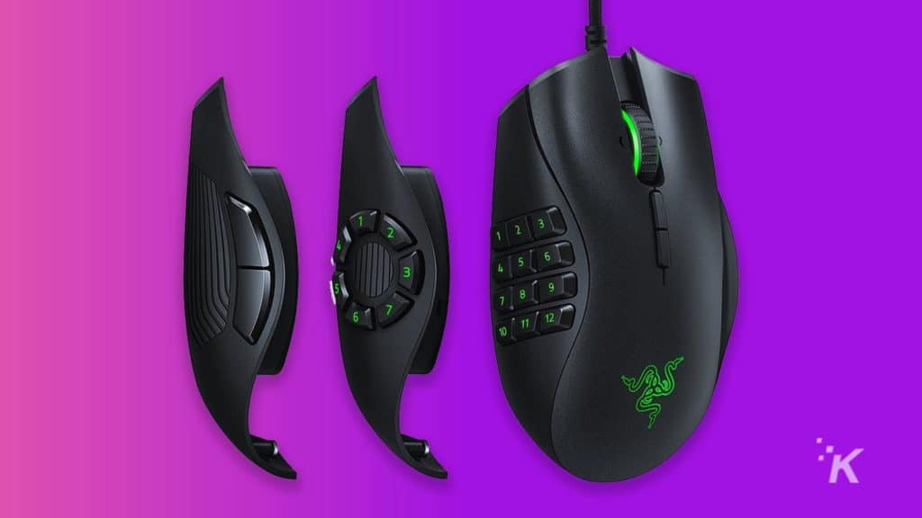 razer naga 三位一体游戏鼠标