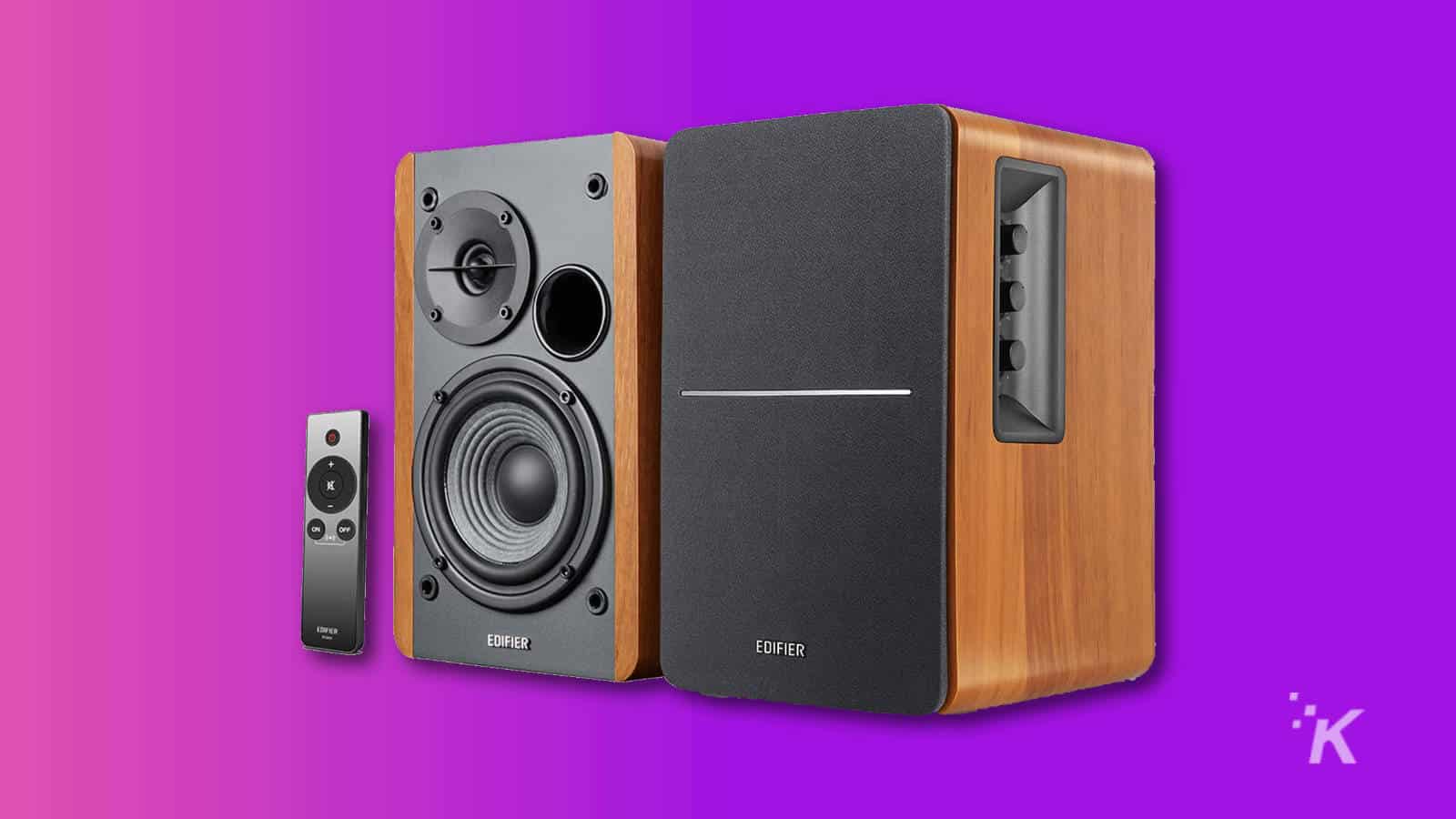 Edifier R1280Ts Powered ลำโพงสำหรับชั้นวางหนังสือ
