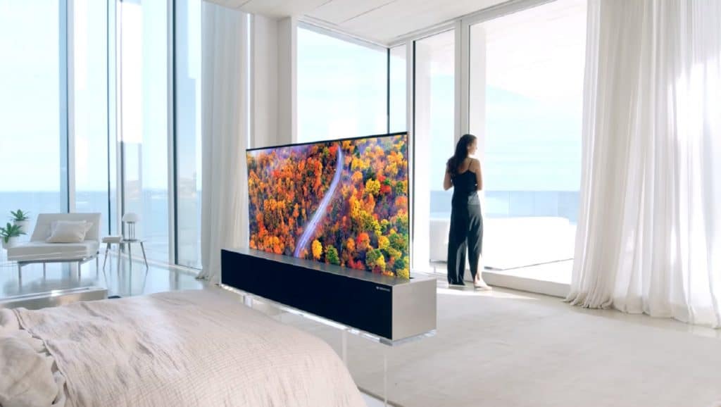 lg signature oled tv r di kamar tidur