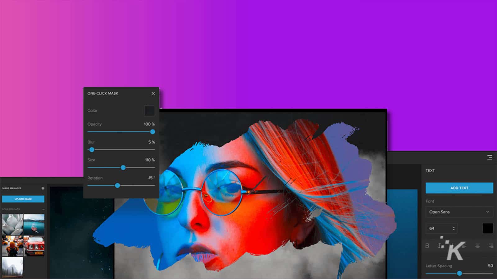 colorcinch düzenleme panosu