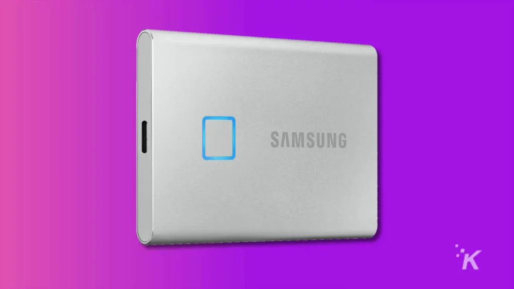 ssd portátil samsung t7 touch