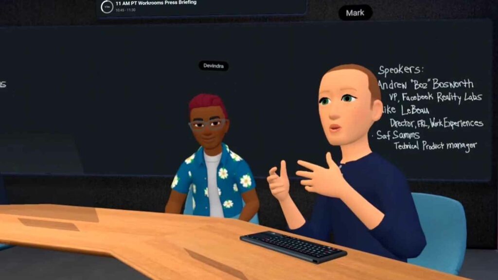 mark zuckerberg în metavers