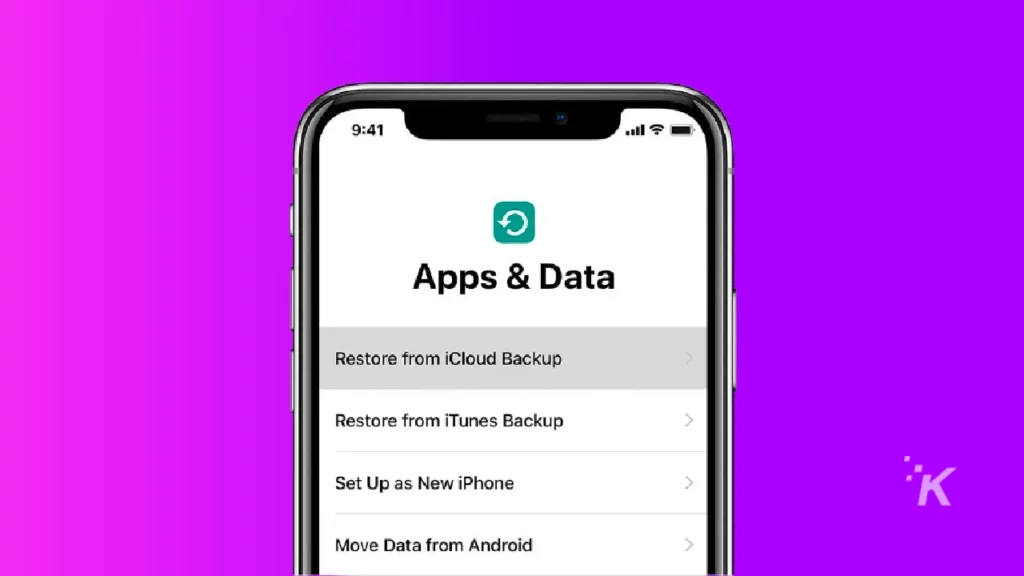 pindah ke aplikasi ios 2
