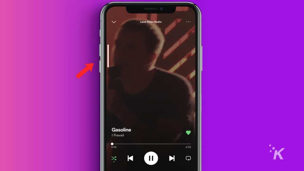 iPhoneの音量調節
