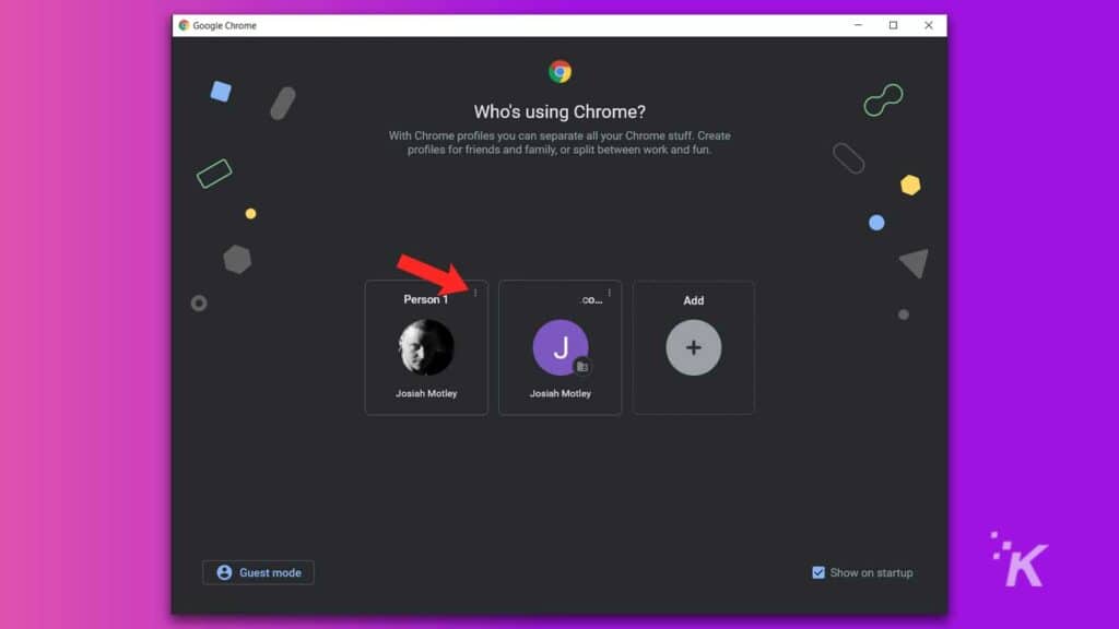 sesuaikan profil google Anda