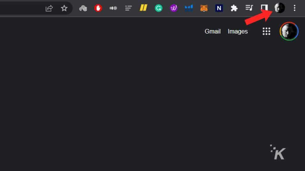 membuat profil melalui browser