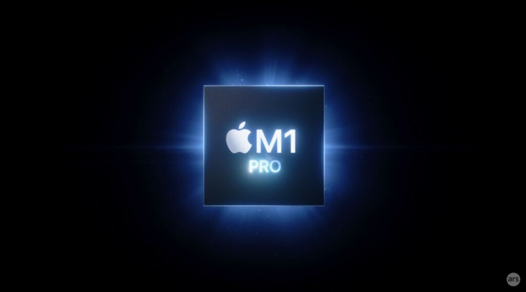 โลโก้ m1 pro cpu
