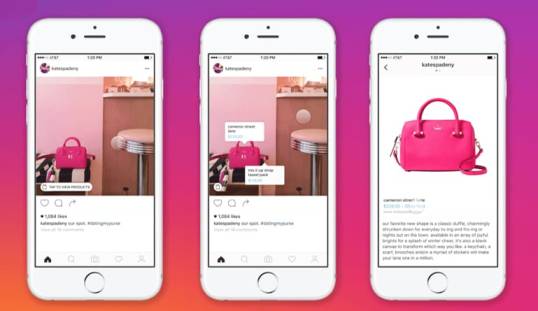 Controlla le 10 principali tendenze del marketing digitale 2021 - The Tech Learn Shoppable Posts Trend in ecommerce marketing 2021