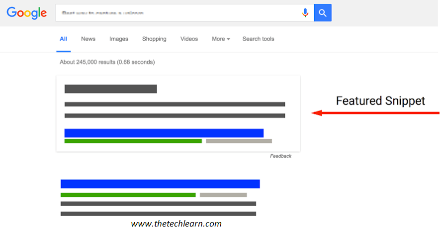 Ultimo aggiornamento dell'algoritmo di Google 2021 - The Tech Learn Google Featured Snippet Deduping update
