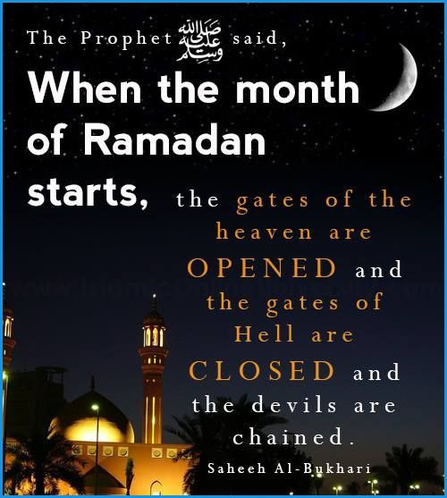citazioni di hadith del ramadan