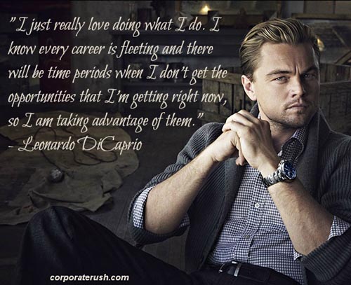 cytaty z życia leonardo dicaprio