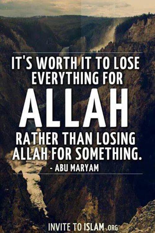 allah immagini con virgolette per perdere qualcosa