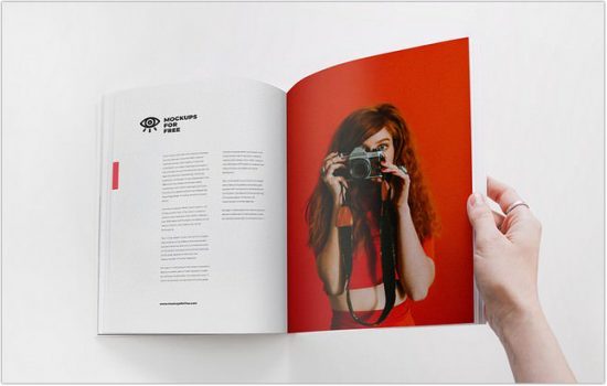 Apri il mockup della rivista